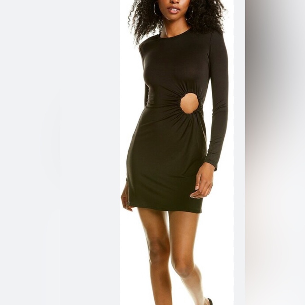 We wore what Ruched O-Ring Mini Dress
